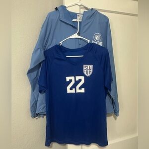 SLU Homecoming Jersey & SLU Champion Windbreaker